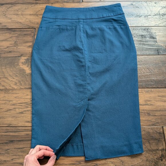 RW&CO city skirt teal size XXS - Picture 2 of 9